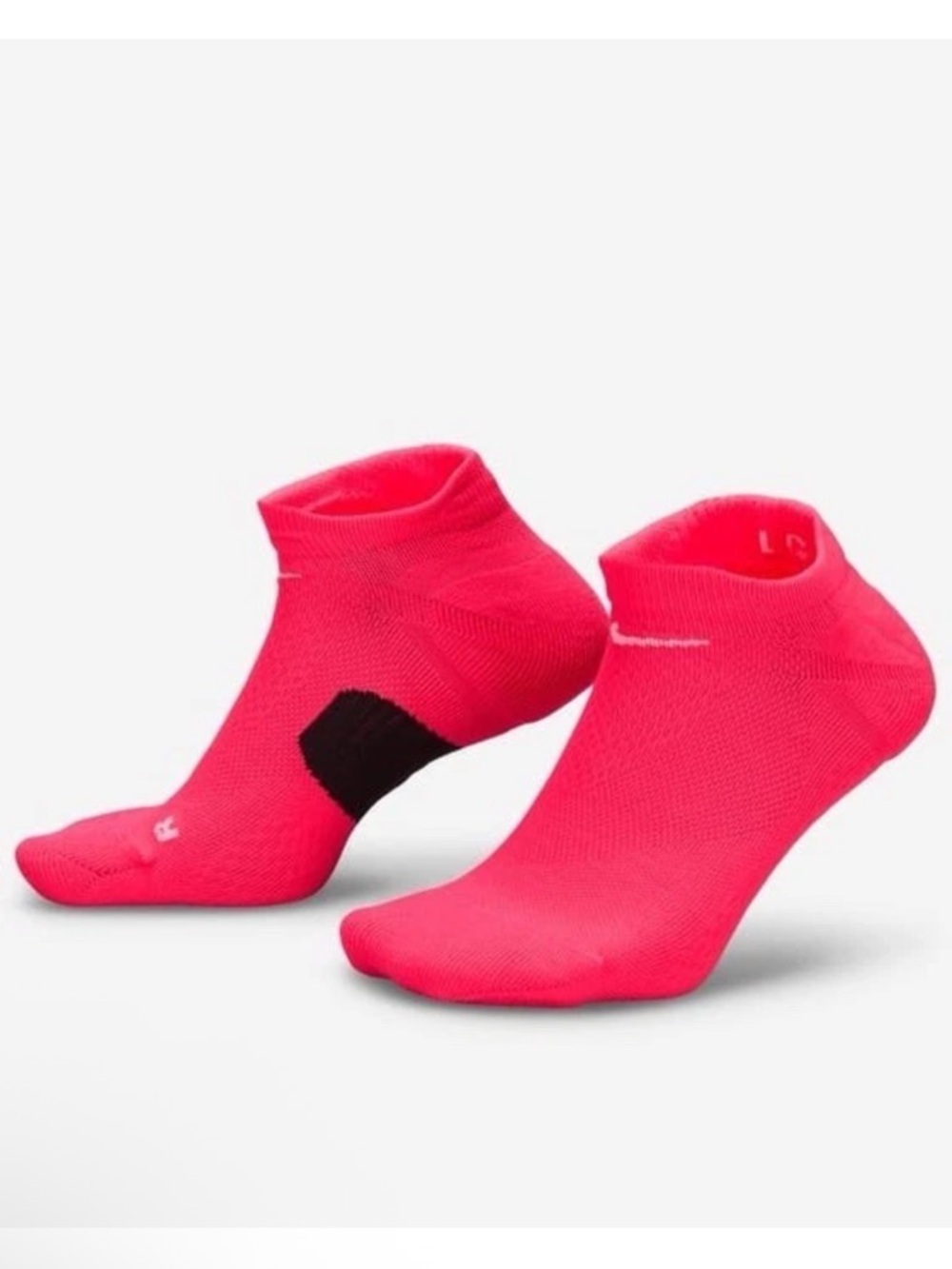 Nike Hot Pink Low-Cut Performance Socks with Black Accents